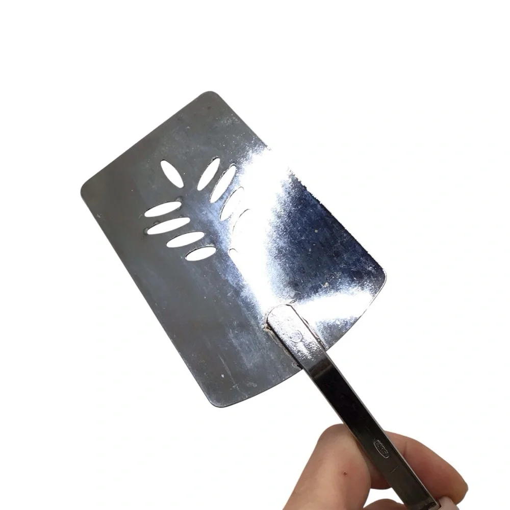 Vintage Korea Pink Slotted Spatula Turner Kitchen Utensil 11” Mauve Retro